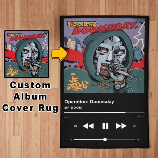 Custom Album Cover Rug - Cool Hip Hop Rap Rock Band Music Rug Carpet