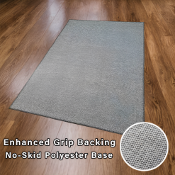 Black Kaws Area Rug rug base