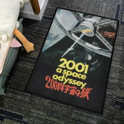 2001:A Space Odyssey Moive Poster Rug 2001 space rug s1 4