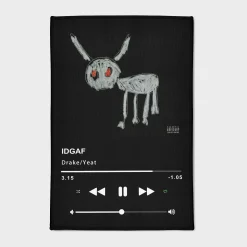 LDGAF Music Player Rug
