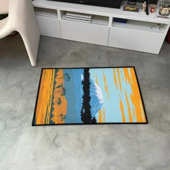 Kilimanjaro Mountain Art Rug Kilimanjaro mountain rug 3