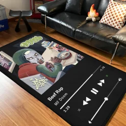 Beef Rap Music Player Rug beef rap MF Doom rug s1 2