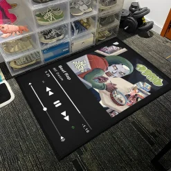 Beef Rap Music Player Rug beef rap MF Doom rug s1 3
