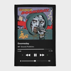 Custom Rug & Unique Design Home Decor - Dragon Rug Doomsday Music Player Rug