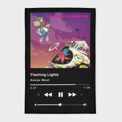 Custom Rug & Unique Design Home Decor - Dragon Rug Flashing Lights Music Player Rug