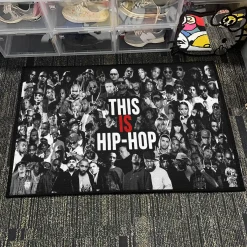 Hip Hop Rug - Hip Hop Music Room Decor Carpet Mat hip hop rug h2 4