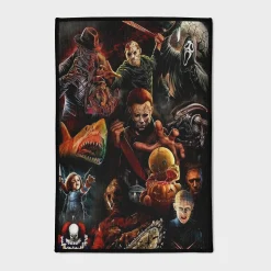 Horror Movie Character Rug - Halloween Party Room Decor Carpet Mat