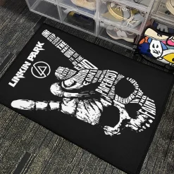 Cool Linkin Park Logo Rock Music Rug linkin park rug s3 4