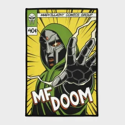 Custom Rug & Unique Design Home Decor - Dragon Rug Doom Comic Rapper Rug