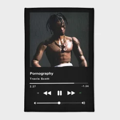 Pornography Music Player Rug