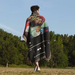 Atm Music Player Woven Tapestry Throw Blanket ATM J Cole woven tapestry throw blanket 5