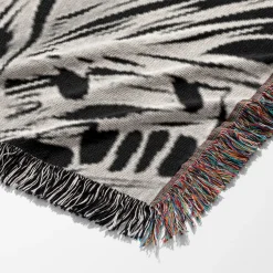 Lost In The Abyss Album Cover Woven Tapestry Throw Blanket juice wrld woven tapestry throw blanket 6