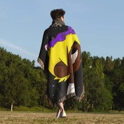 Comic This Way Album Cover Woven Tapestry Throw Blanket lil uzi vert woven tapestry throw blanket 5