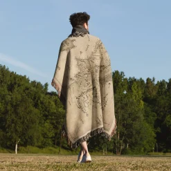 Lotr Map Woven Tapestry Throw Blanket lord of the ring map woven tapestry throw blanket 5