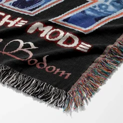 Rock Band Logo Woven Tapestry Throw Blanket rock band 1 woven tapestry throw blanket 6