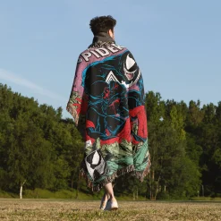 Spider Woven Tapestry Throw Blanket spider man woven tapestry throw blanket 5