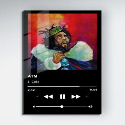 ATM Music Player Metal Poster Wall Art Decor