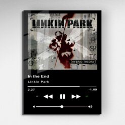 In the End Music Player Metal Poster Wall Art Decor