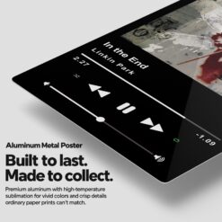 In the End Music Player Metal Poster Wall Art Decor In the End Music Player Metal Poster Wall Art Decor - Image 2