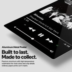 Shoota Music Player Metal Poster Wall Art Decor Shoota Music Player Metal Poster Wall Art Decor - Image 2