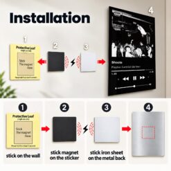 Shoota Music Player Metal Poster Wall Art Decor Shoota Music Player Metal Poster Wall Art Decor - Image 4