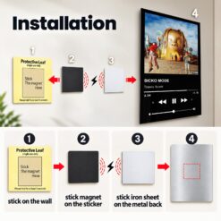 SICKO MODE Music Player Metal Poster Wall Art Decor SICKO MODE Music Player Metal Poster Wall Art Decor - Image 4
