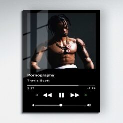 Pornography Music Player Metal Poster Wall Art Decor