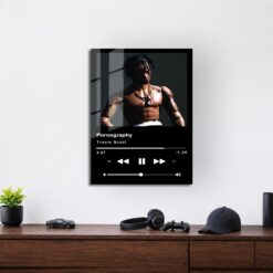 Pornography Music Player Metal Poster Wall Art Decor Pornography Music Player Metal Poster Wall Art Decor - Image 3