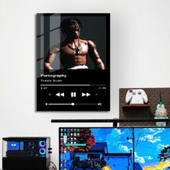 Pornography Music Player Metal Poster Wall Art Decor Pornography Music Player Metal Poster Wall Art Decor - Image 5