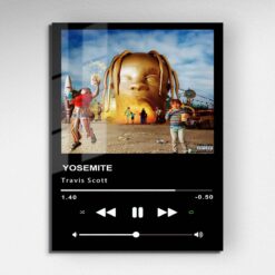 YOSEMITE Music Player Metal Poster Wall Art Decor