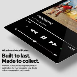 YOSEMITE Music Player Metal Poster Wall Art Decor YOSEMITE Music Player Metal Poster Wall Art Decor - Image 2