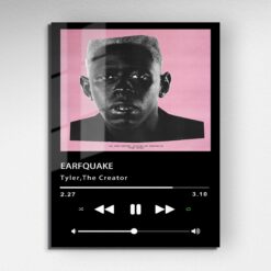 EARFQUAKE Music Player Metal Poster Wall Art Decor