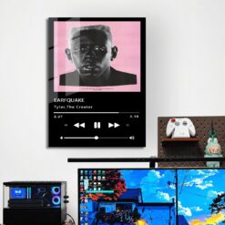 EARFQUAKE Music Player Metal Poster Wall Art Decor EARFQUAKE Music Player Metal Poster Wall Art Decor - Image 5