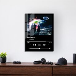 Baby Pluto Music Player Metal Poster Wall Art Decor Baby Pluto Music Player Metal Poster Wall Art Decor - Image 3