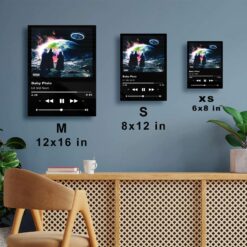Baby Pluto Music Player Metal Poster Wall Art Decor Baby Pluto Music Player Metal Poster Wall Art Decor - Image 6