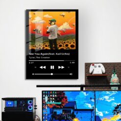 See You Again Music Player Metal Poster Wall Art Decor See You Again Music Player Metal Poster Wall Art Decor - Image 5