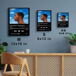 Hold On We're Going Home Music Player Metal Poster Wall Art Decor Hold On We're Going Home Music Player Metal Poster Wall Art Decor - Image 6