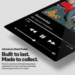 Doomsday Music Player Metal Poster Wall Art Decor Doomsday Music Player Metal Poster Wall Art Decor - Image 2