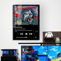 Doomsday Music Player Metal Poster Wall Art Decor Doomsday Music Player Metal Poster Wall Art Decor - Image 5