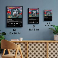Doomsday Music Player Metal Poster Wall Art Decor Doomsday Music Player Metal Poster Wall Art Decor - Image 6