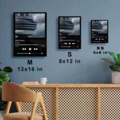 One Dance Music Player Metal Poster Wall Art Decor One Dance Music Player Metal Poster Wall Art Decor - Image 6