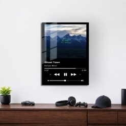 Ghost Town Music Player Metal Poster Wall Art Decor Ghost Town Music Player Metal Poster Wall Art Decor - Image 3