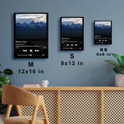 Ghost Town Music Player Metal Poster Wall Art Decor Ghost Town Music Player Metal Poster Wall Art Decor - Image 6